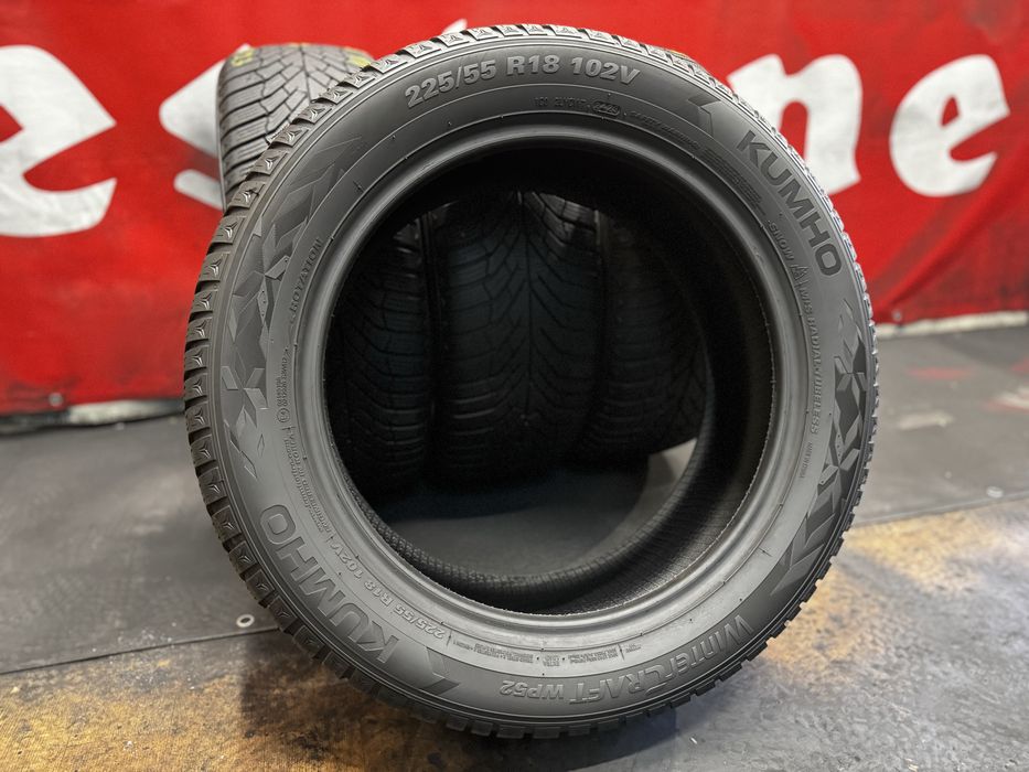 225 55 18, Зимни гуми, Kumho WinterCraftWP52, 4 броя