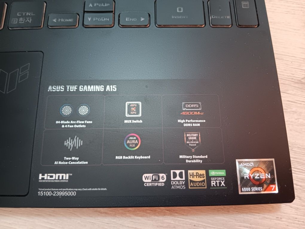 ASUS gaming laptop