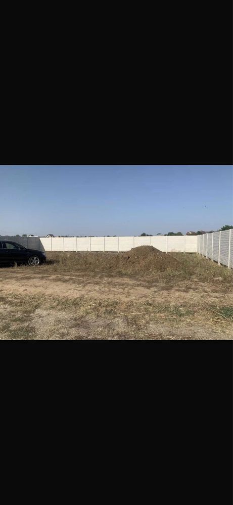 Teren Intravilan 375 mp Gard din Placi de Beton Dobreni Comuna Berceni