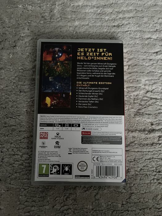 Joc pentru Nintendo: Minecraft Dungeos