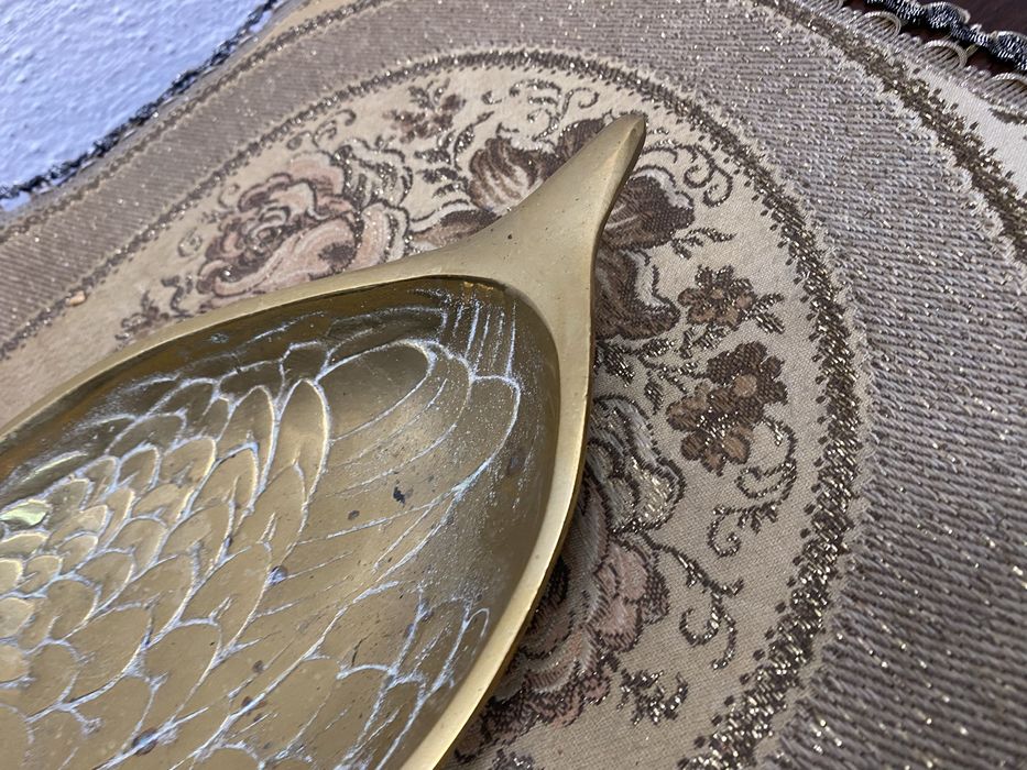 Френска месингова патица поднос