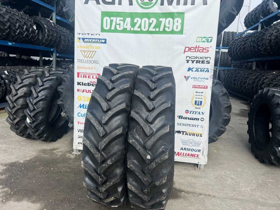 Anvelope noi 13.6-38 cu 10 pliuri pentru tractor U650 marca OZKA