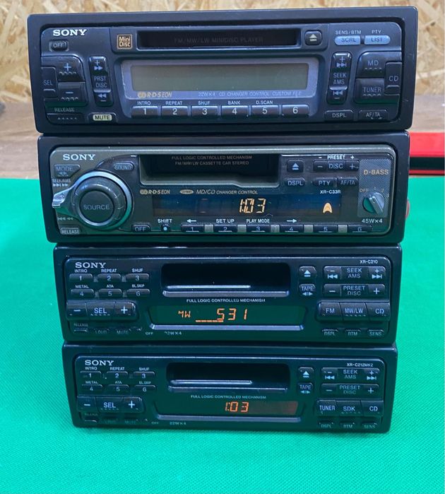 Player auto Sony XR/old school-adaptor BT Usb