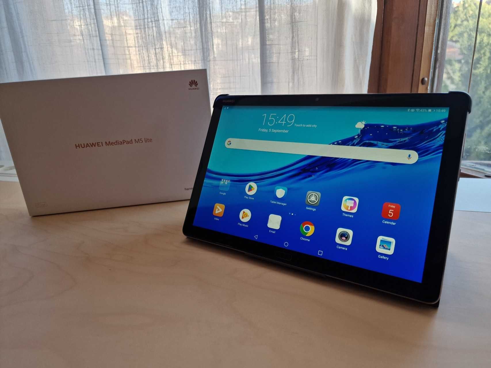Tablet Huawei MediaPad M5 Lite WiFi + case (Таблет + калъфче)