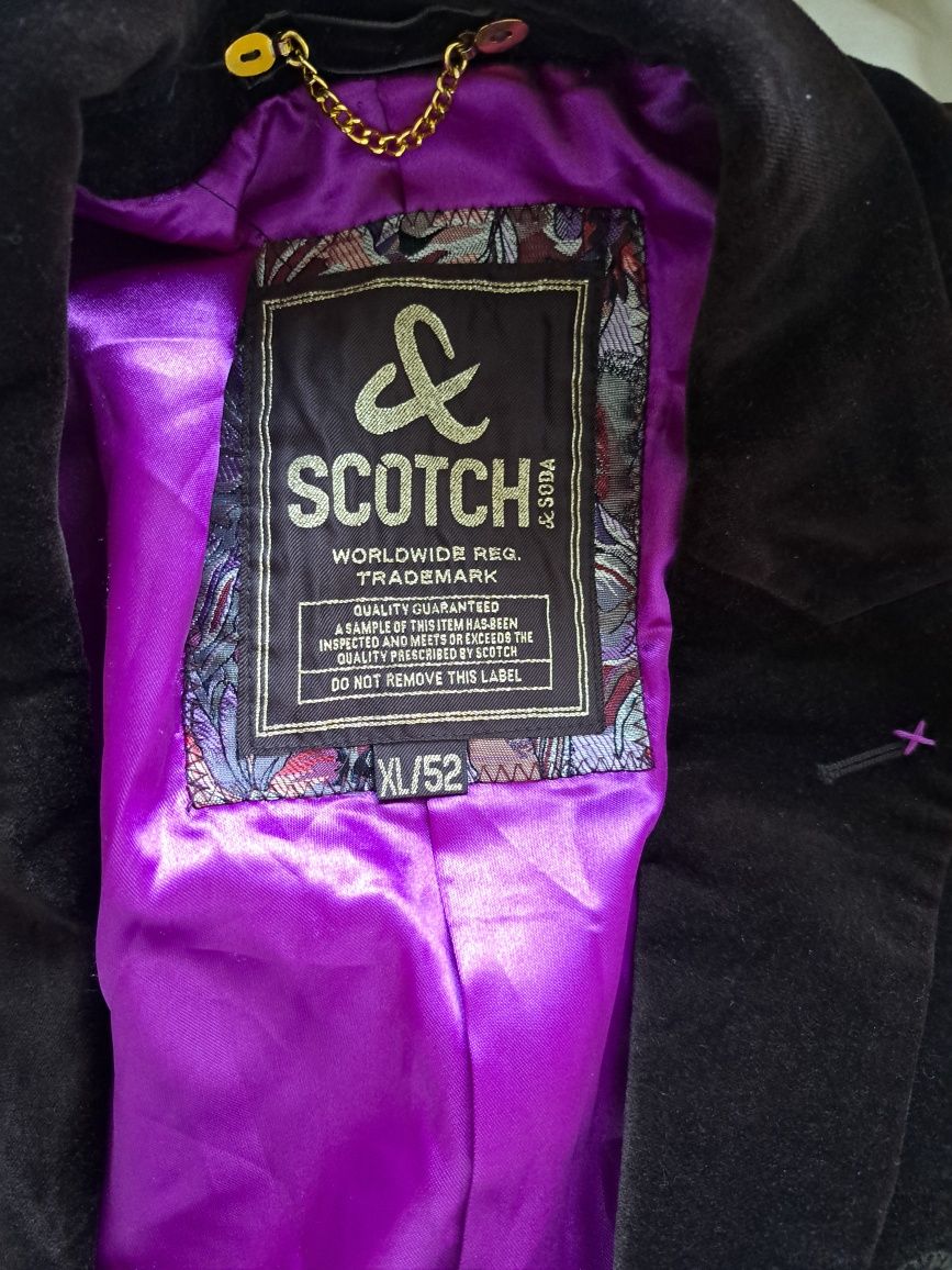 Scotch & Soda мъжко велурено сако, много красив и готин модел