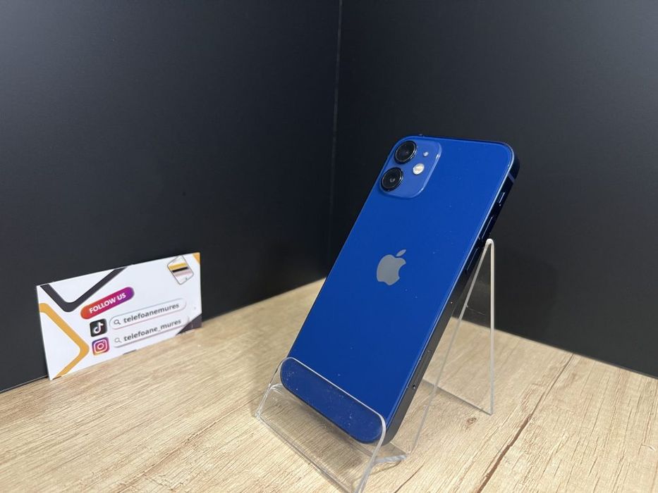 iPhone 12 mini 128Gb Blue Second-Hand Bun 3 ani garanție, Telefoane Mu