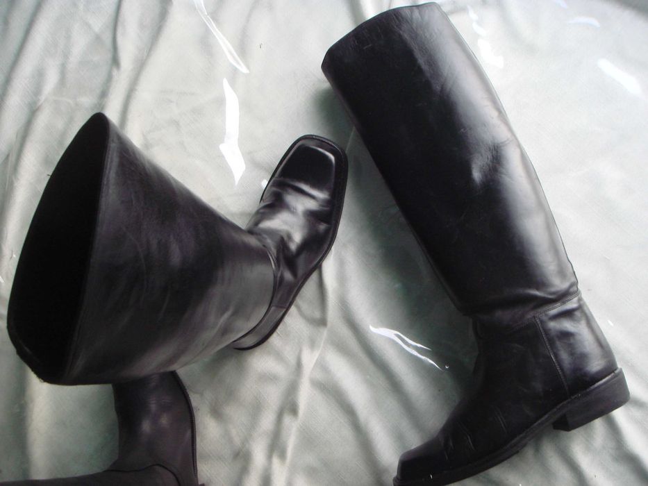 Сапоги Германия Старинные Антикварные для конной выездки без замка 40р