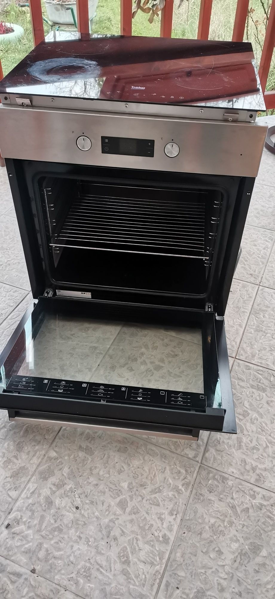 Vand cuptor electric Beko+ plita cu inductie Beko+ espressor Saeco