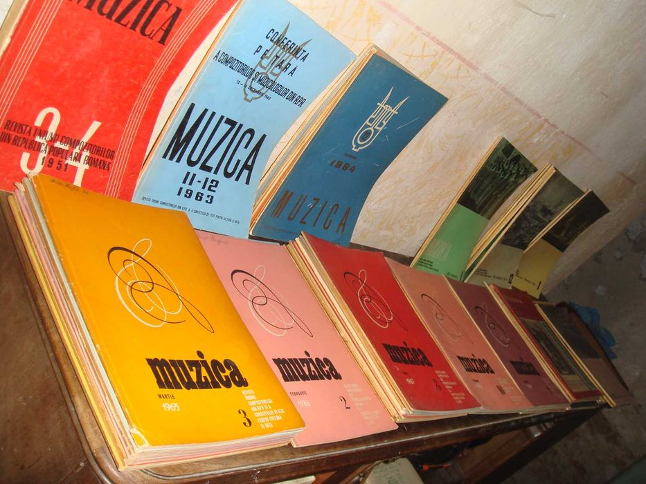 MUZICA Revista Uniunii Compozitorilor RPR RSR Consiliului Culturii