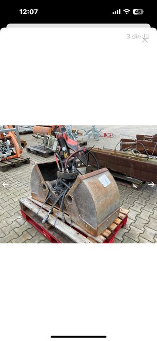 Cupa hidraulica cu rotator pentru macara sau mini excavator