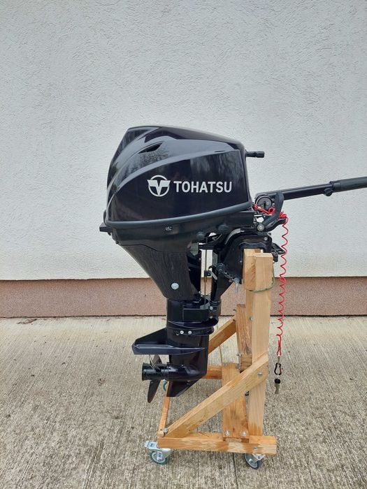 Vand motor de barca TOHATSU MFS 9,8 in 4 timpi cu cizma scurta.