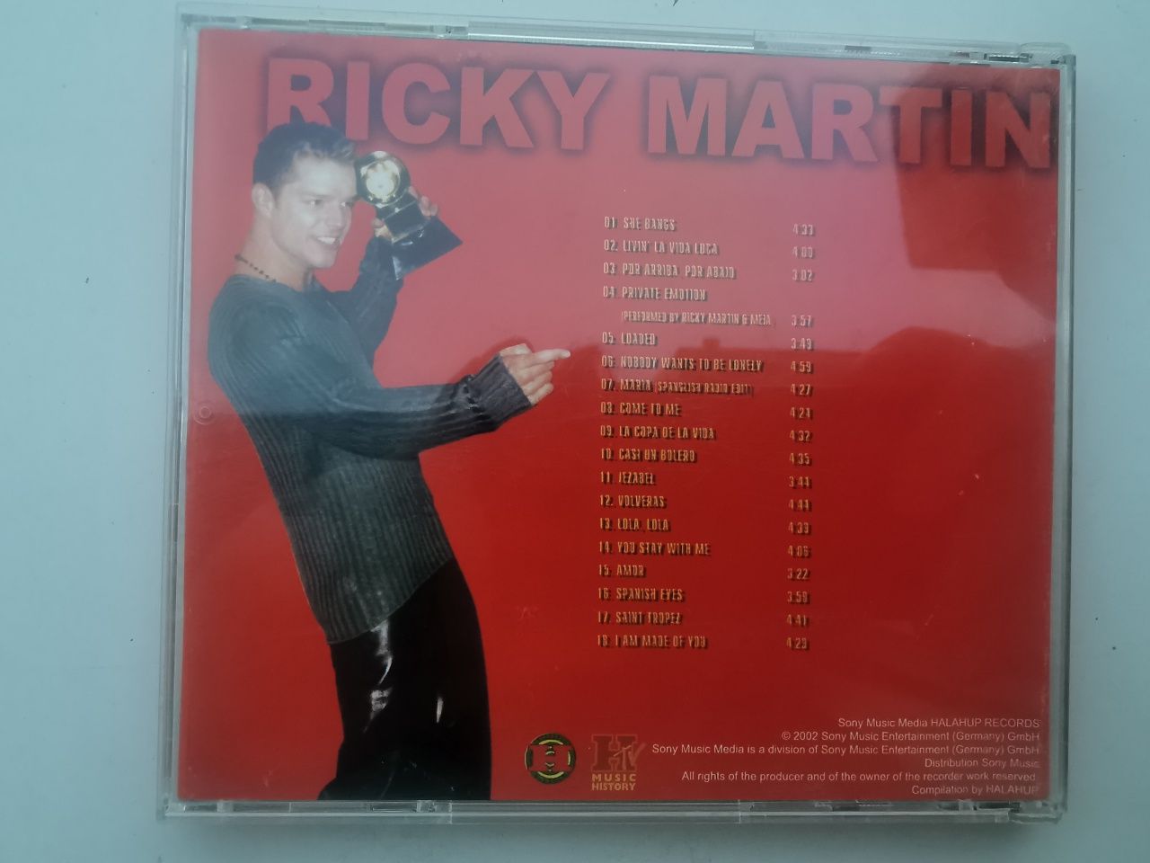 CD Ricky Martin Best Of