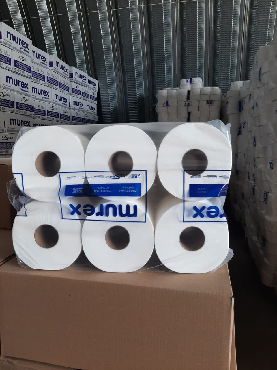 Туалетная бумага Jumbo (MUREX)100% целлюлоза