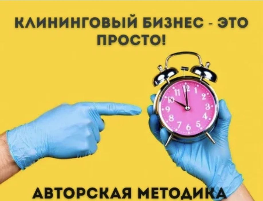 Обучение  "Клининговый бизнес удаленно". Наставничество.