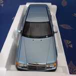Mercedes-Benz 230 E 1990 Light Blue metallic 1:18 Norev