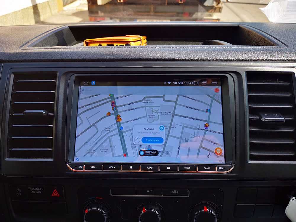Navigatie VW Caravelle (T6) Octacore 4+32GB QLED  Carplay Android auto