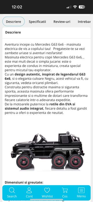 Masinuta electrica