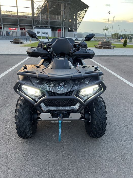 2025 CF MOTO 625 Overland NOU -290 km!!! Comuflaj