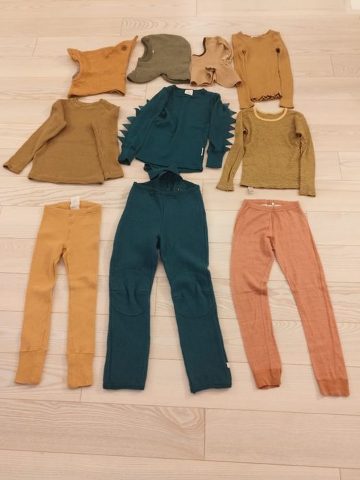 Lot haine lana merinos 5-7/8 ani