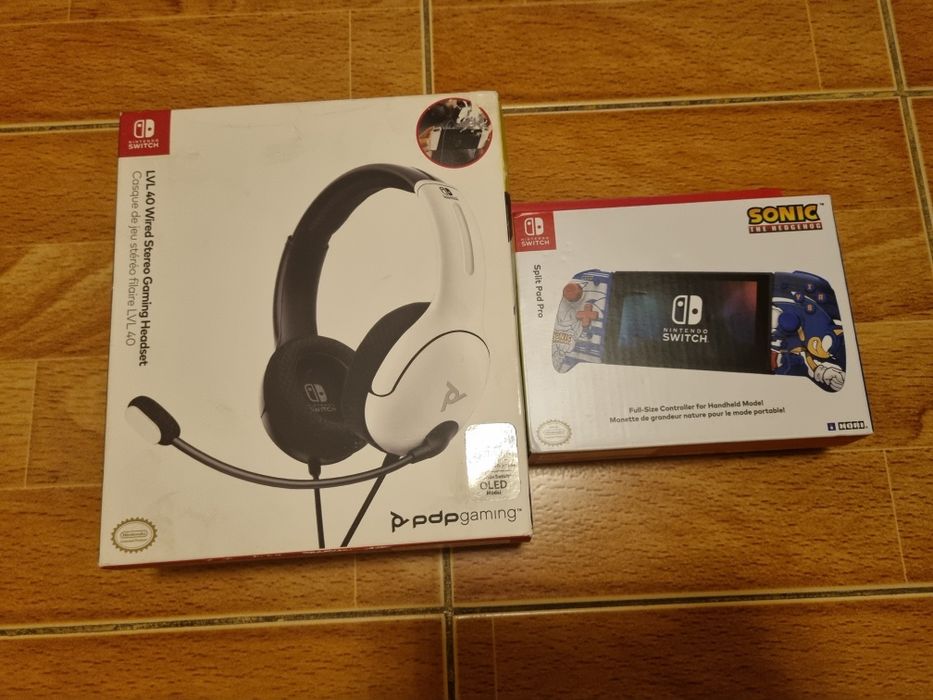 Controller și căști Nintendo switch