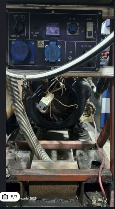 Generator curent 5 kw diesel defect