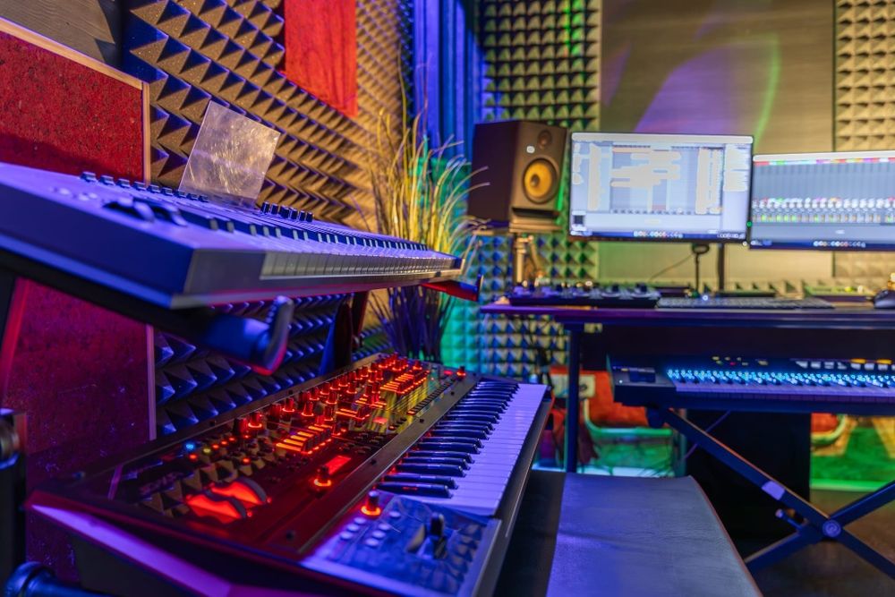 Studio inregistrari și sala repetitii
