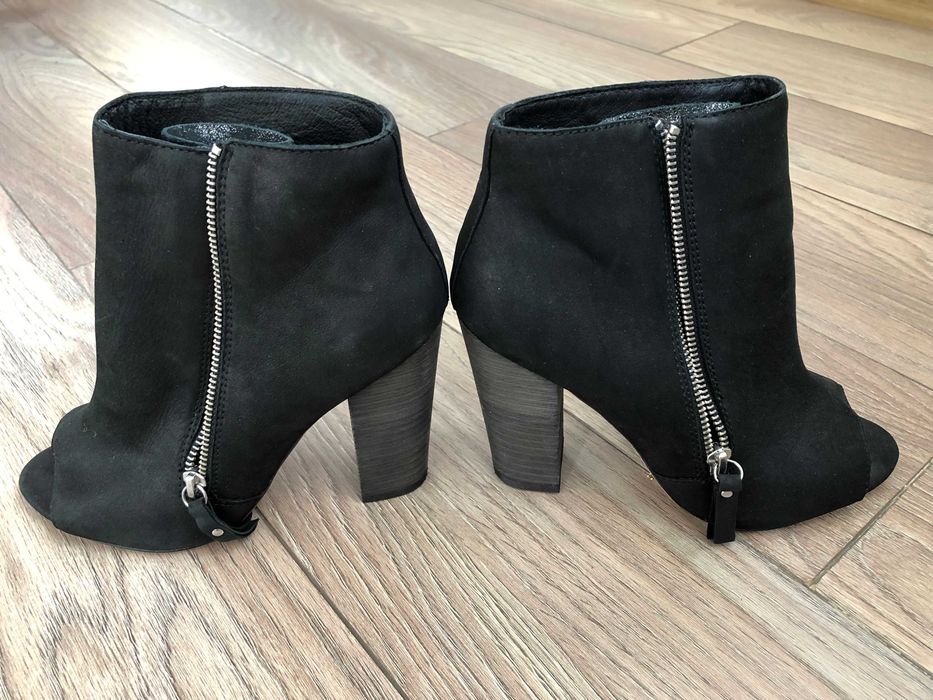 Botine negre piele intoarsa Zadig & Voltaire marime 38
