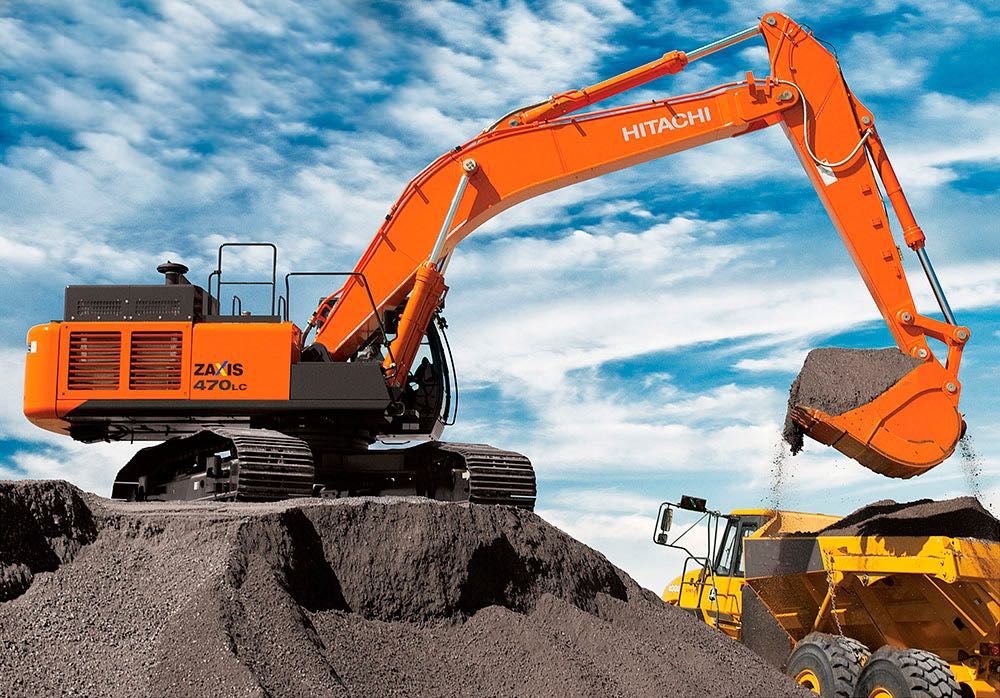 Новый Гусеничный экскаватор HITACHI ZX470LC-5A ковш (3 м3)