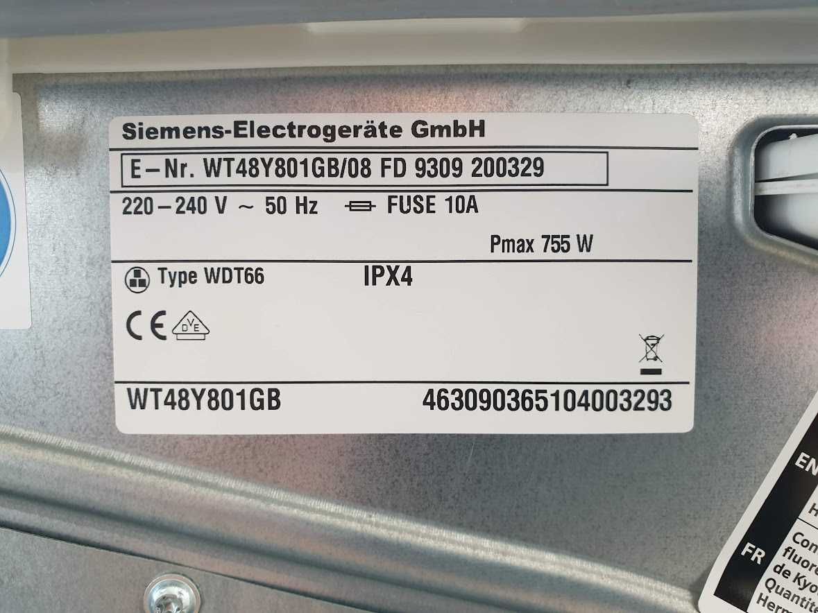 Сушилня Siemens - Bosch Термопомпа 12м Гаранция Сименс