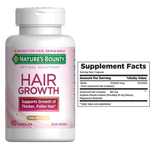 Биотин для роста волос Nature's Bounty Optimal Solutions Hair Growth