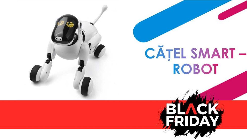 CĂȚEL Smart – robot - Cadoul perfect de CRĂCIUN sau REVELION