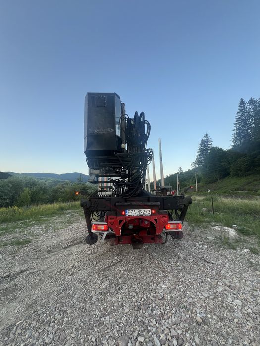 VOLVO FH13 Macara Epsilon M110 transport forestier lemn bustean