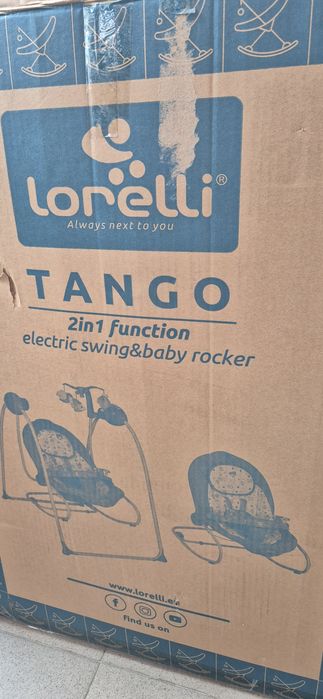 Lorelli Tango - Електрическа бебешка люлка шезлонг