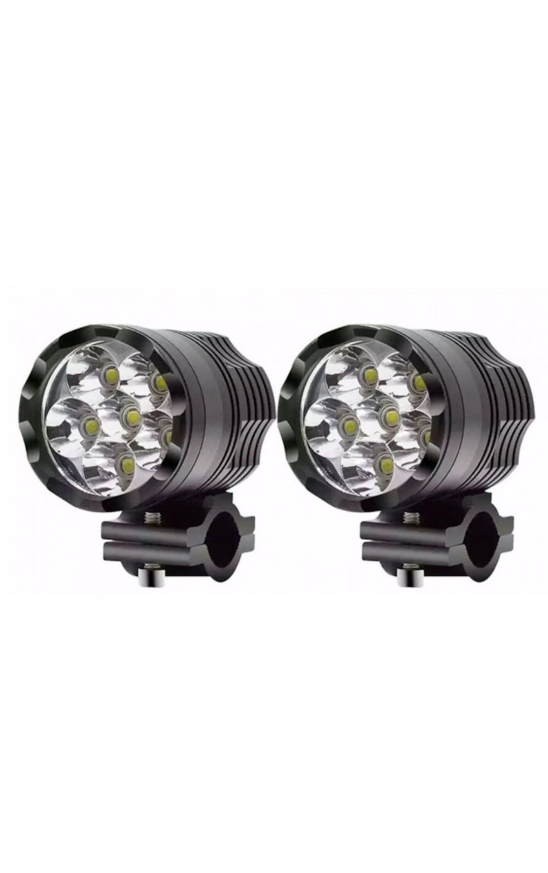 Комплект Халогени за мотор, Диодни халогени, 6 SMD, LED,12