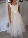 Rochie eleganta fetițe 7-8 ani