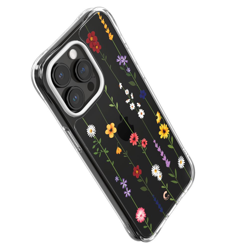 Husa pentru iPhone 15 Pro - Spigen Cyrill Cecile - Flower Garden