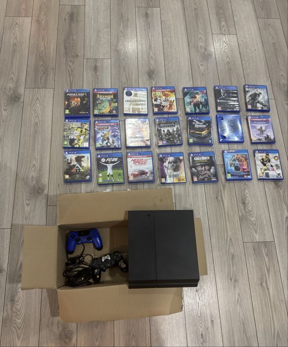 PlayStation 4 doua manete 21 de jocuri