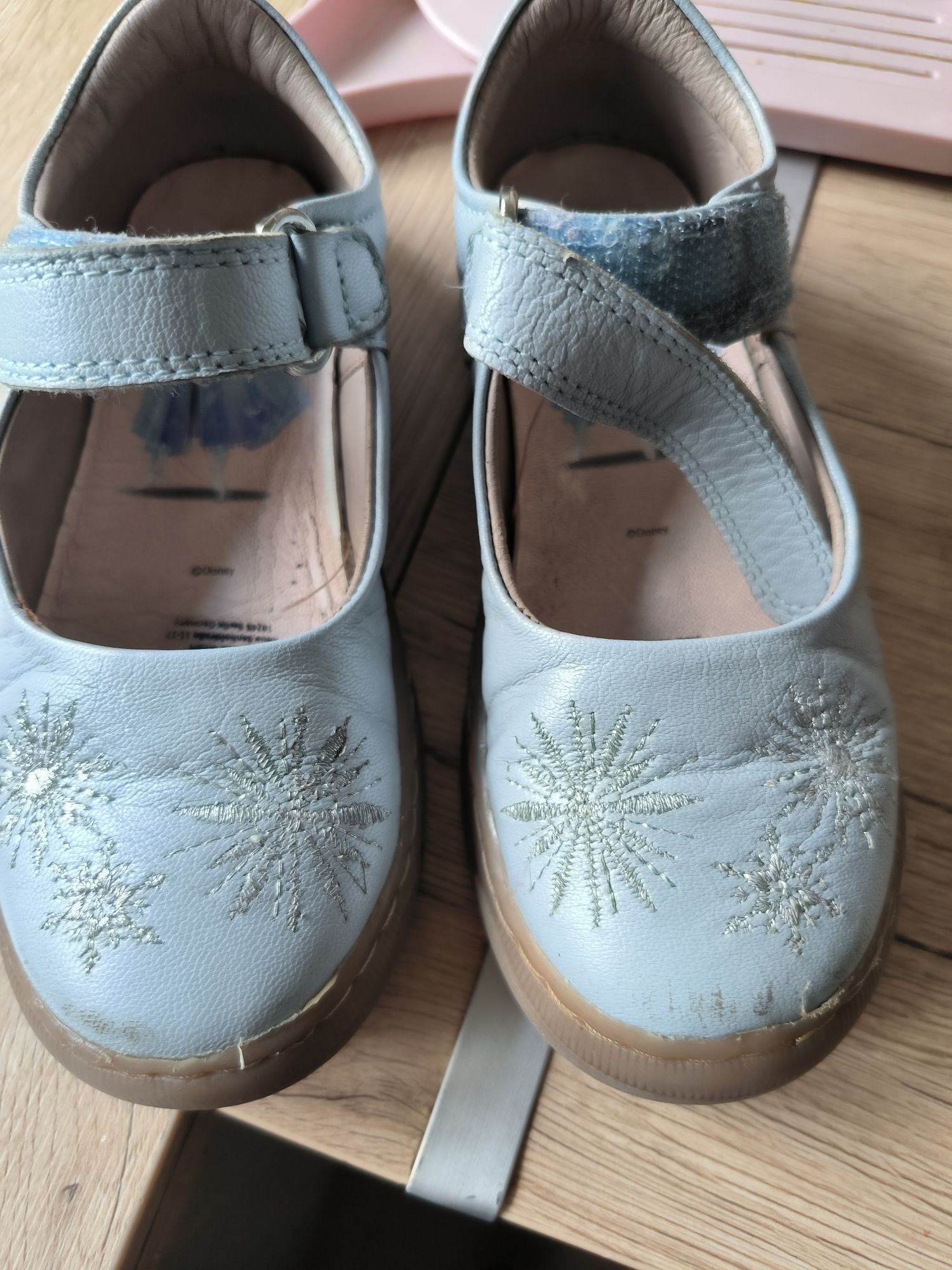 Pantofi piele naturala Frozen 26