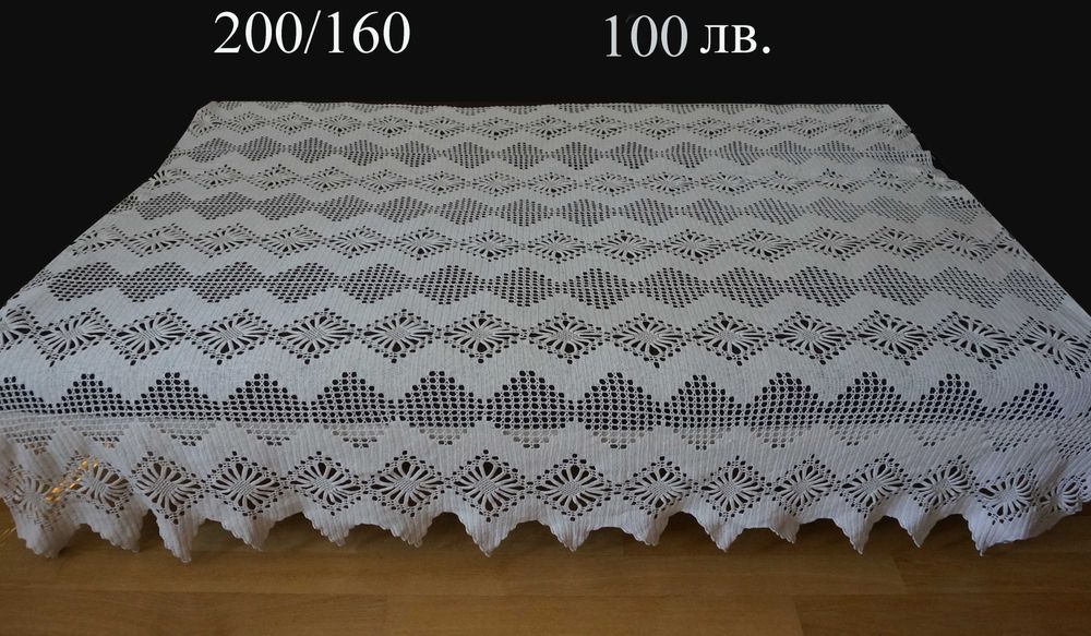 ръчно плетени кувертюри на една кука