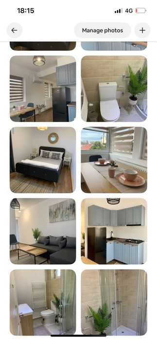 Inchiriez garsoniera si apartament la curte Faleza Nord