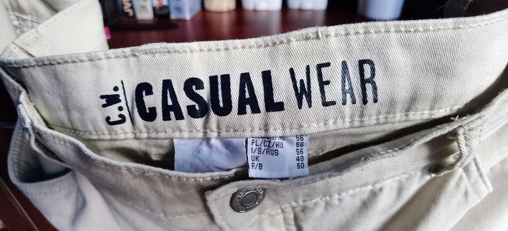 Pantalon Casualwear ca noi marimea 56, talie 110~115 cm