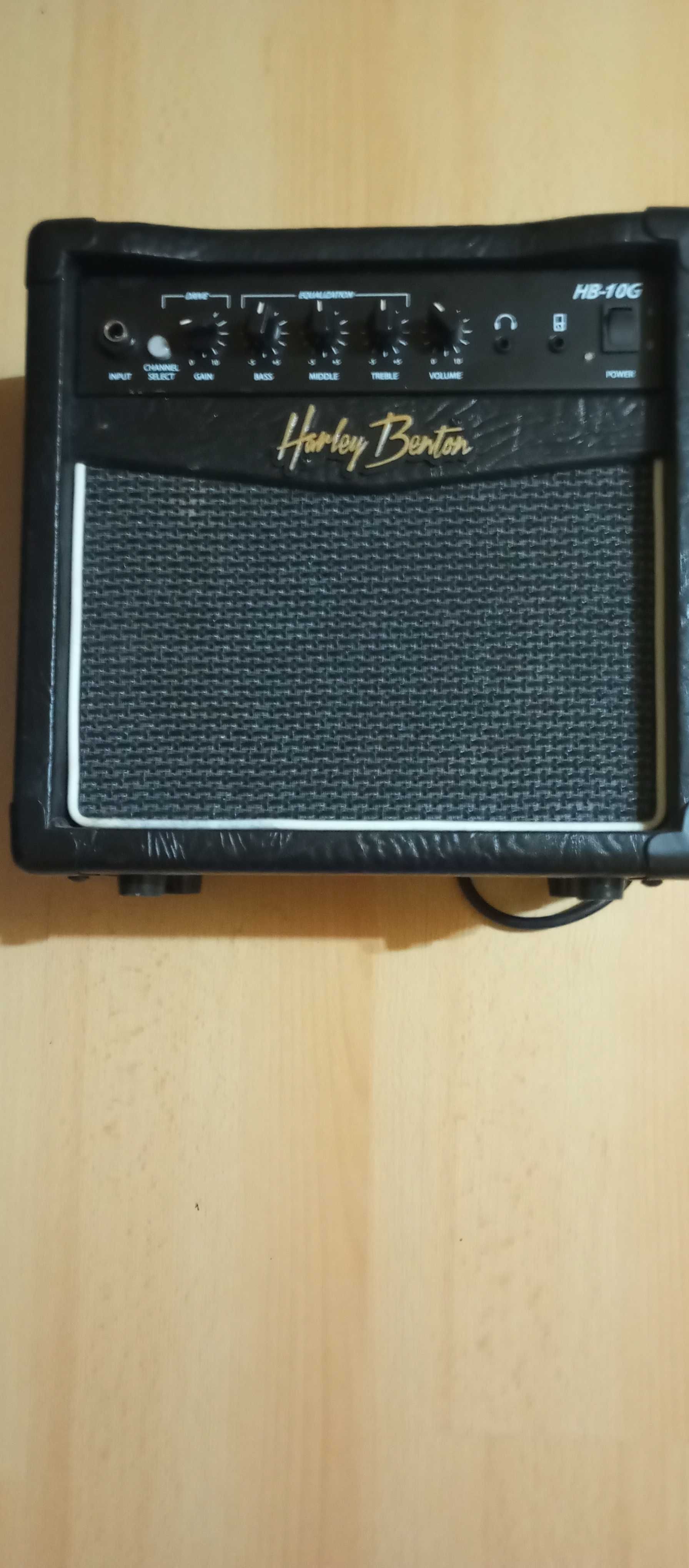 Set Chitara electrica Harley Benton TE-20, Amplificator HB, husa