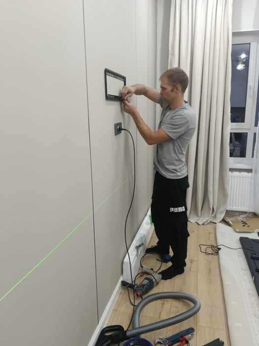 Навеска ТВ, установка