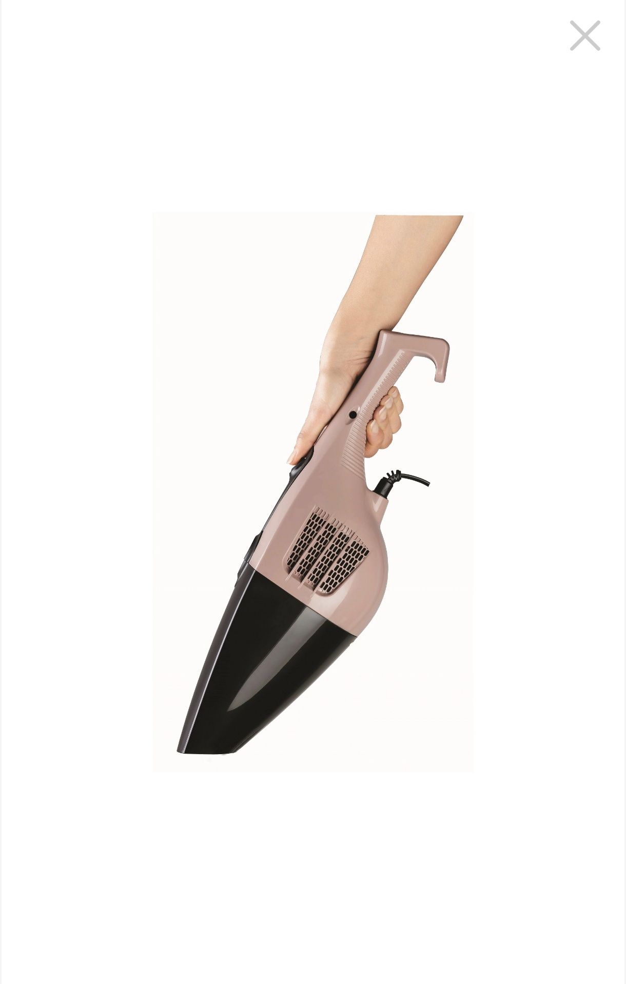 Прахосмукачка Fakir Lucky 2 в 1, Вертикална и ръчна, 800 W, 1 л, Бежов