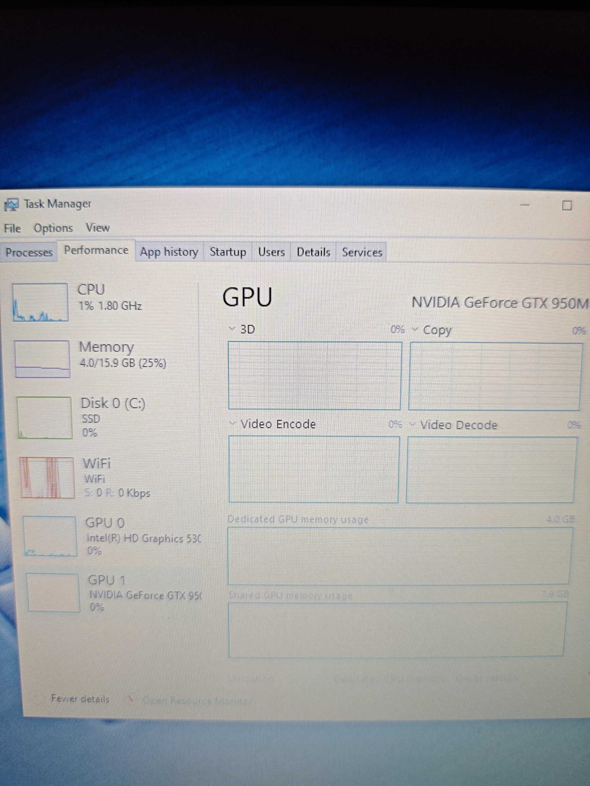 Продавам K550VX Intel Core i7-6700HQ Skylake