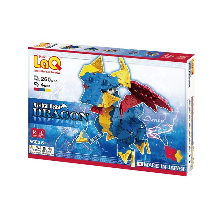 Японски Детски конструктор LaQ Mystical Beast DRAGON, 264 части