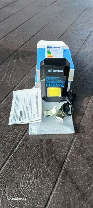 Запалка Електрическа с лед фенер