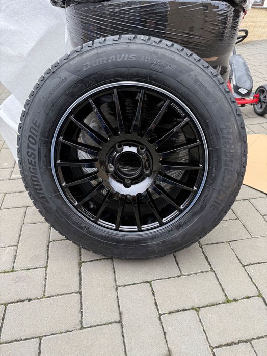 Jante Keskin cu cauciucuri Brigestone 205/65/R16C