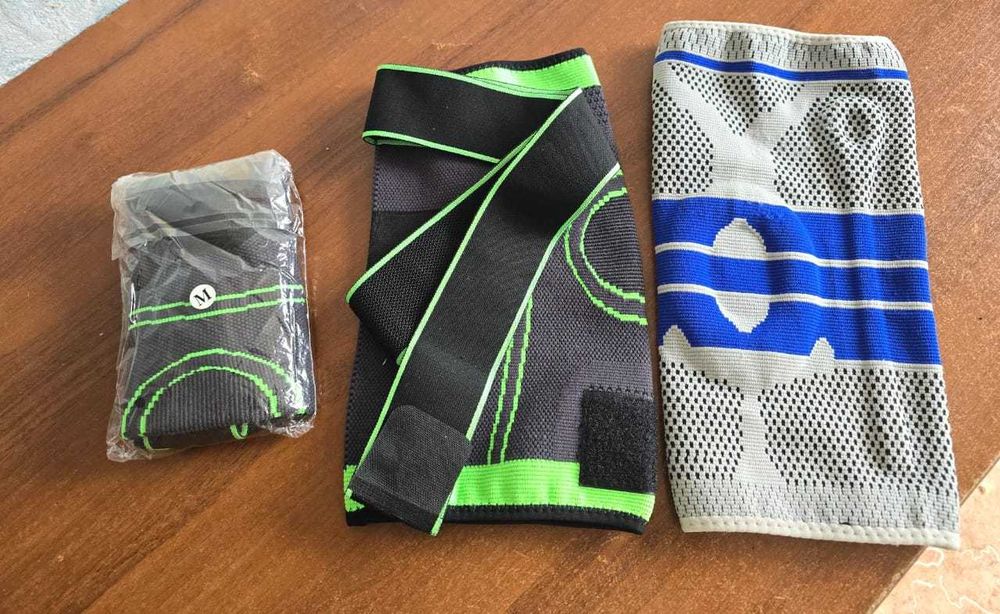 Продам НОВЫЕ наколенники - бандажи 3 шт.