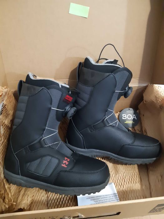 Boots snowboard noi Rome SDS Stomp Women Boa marime 38 mondo 24